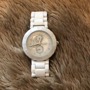 Fossil White Ceramic Watch